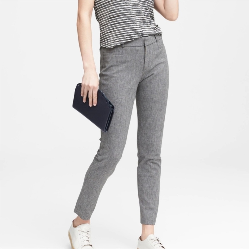 Banana Republic Sloan Fit Gray Slacks - Size 4